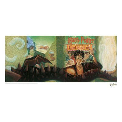 Harry Potter Kunstdruck Goblet of Fire Book Cover Artwork Limited Edition 42 x 30 cm