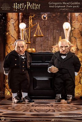 Harry Potter My Favourite Movie Actionfiguren 1/6 Gringotts Head Goblin & Griphook 20 cm - Beschädigte Verpackung