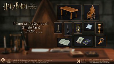 Harry Potter My Favourite Movie Zubehör Set 1/6 Minervas McGonagall Schreibtisch