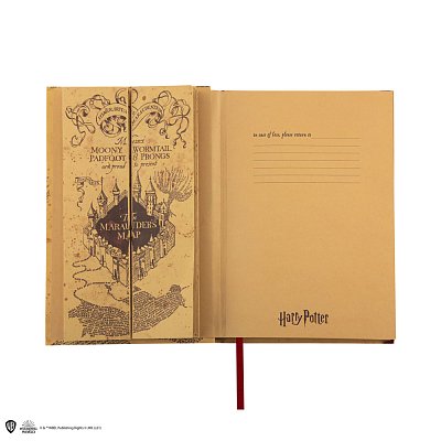 Harry Potter Notizbuch A5 Marauder\'s Map