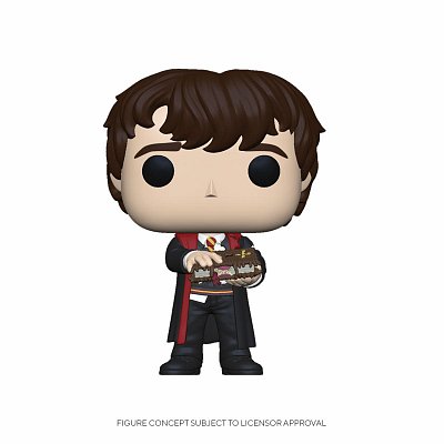 Harry Potter POP! Movies Vinyl Figur Neville w/Monster Book 9 cm