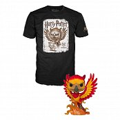 Harry Potter POP! & Tee Vinyl Figur & T-Shirt Set Dumbledore Patronus