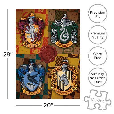 Harry Potter Puzzle Crests (1000 Teile)