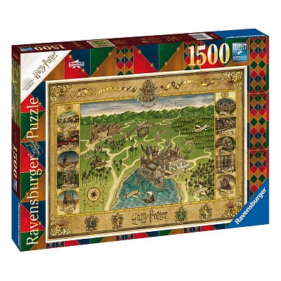 Harry Potter Puzzle Hogwarts Karte (1500 Teile)