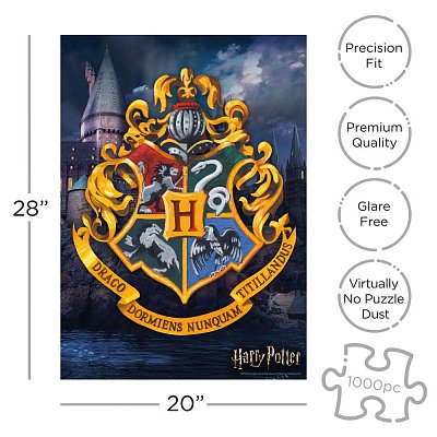 Harry Potter Puzzle Hogwarts Logo (1000 Teile)