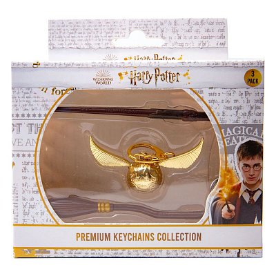 Harry Potter Schlüsselanhänger 3er-Pack Premium B Umkarton (12)