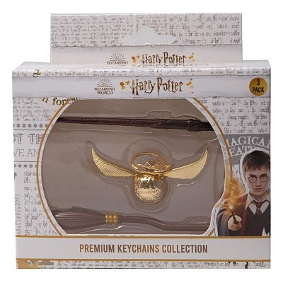 Harry Potter Schlüsselanhänger 3er-Pack Premium B Umkarton (12)