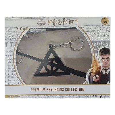 Harry Potter Schlüsselanhänger 3er-Pack Premium F Umkarton (12)