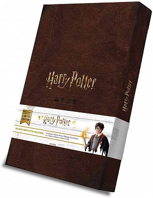 Harry Potter Spielkarten Collector\'s Set Limited Edition --- BESCHAEDIGTE VERPACKUNG