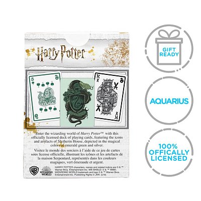 Harry Potter Spielkarten Slytherin