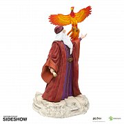 Harry Potter Statue Dumbledore mit Fawkes 30 cm --- BESCHAEDIGTE VERPACKUNG