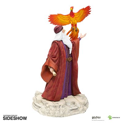 Harry Potter Statue Dumbledore mit Fawkes 30 cm --- BESCHAEDIGTE VERPACKUNG