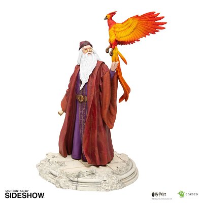 Harry Potter Statue Dumbledore mit Fawkes 30 cm --- BESCHAEDIGTE VERPACKUNG