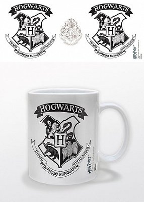 Harry Potter Tasse Hogwarts Crest Black