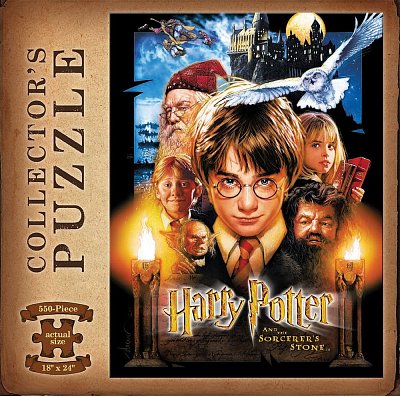Harry Potter und der Stein der Weisen Collector\'s Puzzle Movie (550 Teile) --- BESCHAEDIGTE VERPACKUNG