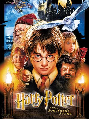 Harry Potter und der Stein der Weisen Collector\'s Puzzle Movie (550 Teile) --- BESCHAEDIGTE VERPACKUNG