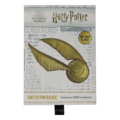 Harry Potter XL Premium Ansteck-Pin Oversized Snitch (vergoldet)
