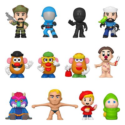 Hasbro Retro Toys Mystery Minis Vinyl Minifiguren 6 cm Display Retro (12)