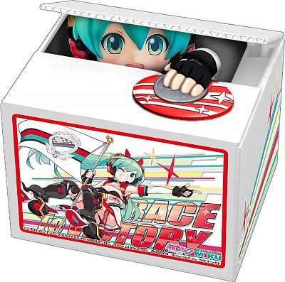 Hatsune Miku GT Project PVC Spardose mit Sound Racing Miku 2020 Ver. Chatting Bank 005 12 cm