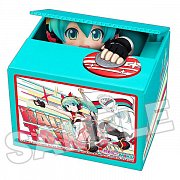 Hatsune Miku GT Project PVC Spardose mit Sound Racing Miku 2020 Ver. Chatting Bank 006 12 cm