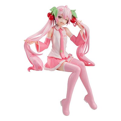 Hatsune Miku Noodle Stopper PVC Statue Sakura Miku Wink Ver. 16 cm