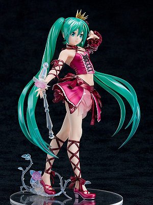 Hatsune Miku -Project DIVA- 2nd PVC Statue 1/7 Hatsune Miku Vintage Dress Ver. 25 cm --- BESCHAEDIGTE VERPACKUNG
