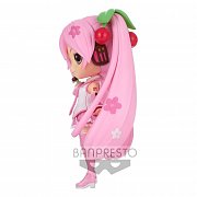 Hatsune Miku Q Posket Minifigur Sakura Miku Ver. A 14 cm