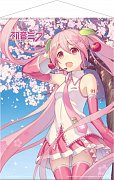Hatsune Miku Wandrolle Cherry Blossom 50 x 70 cm
