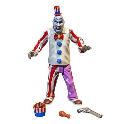 Haus der 1000 Leichen Actionfigur Finger Lickin\' Pistol Whippin\' Captain Spaulding 15 cm