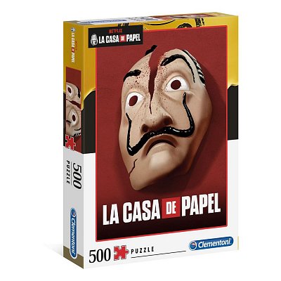 Haus des Geldes Puzzle Maske (500 Teile)