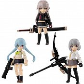 Heavily Armed High School Girls Desktop Army Actionfiguren 8 cm Sortiment Team 1 (3)
