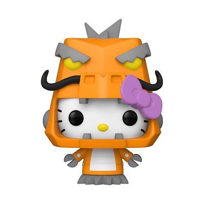 Hello Kitty Kaiju POP! Sanrio Vinyl Figur Hello Kitty Mecha Kaiju 9 cm