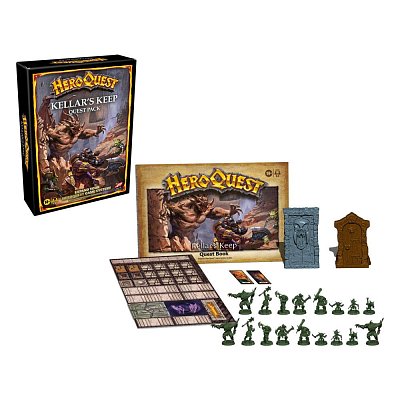 HeroQuest Brettspiel-Erweiterung Kellar\'s Keep Abenteuerpack englisch