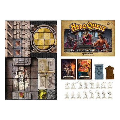 HeroQuest Brettspiel-Erweiterung Return of the Witch Lord Abenteuerpack englisch