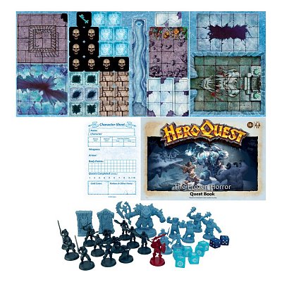 HeroQuest Brettspiel-Erweiterung The Frozen Horror Abenteuerpack englisch