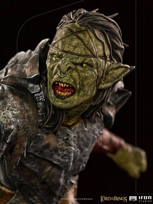 Herr der Ringe BDS Art Scale Statue 1/10 Swordsman Orc 16 cm