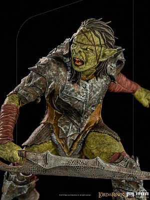 Herr der Ringe BDS Art Scale Statue 1/10 Swordsman Orc 16 cm