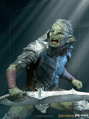 Herr der Ringe BDS Art Scale Statue 1/10 Swordsman Orc 16 cm