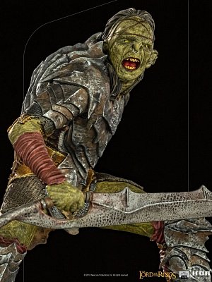 Herr der Ringe BDS Art Scale Statue 1/10 Swordsman Orc 16 cm