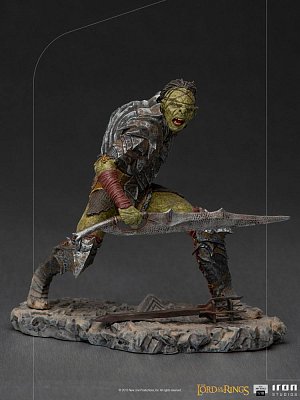 Herr der Ringe BDS Art Scale Statue 1/10 Swordsman Orc 16 cm