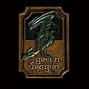 Herr der Ringe Magnet The Green Dragon