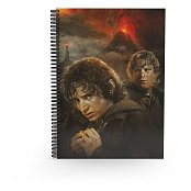Herr der Ringe Notizbuch mit 3D-Effekt Frodo & Sam
