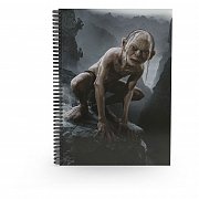 Herr der Ringe Notizbuch mit 3D-Effekt Gollum