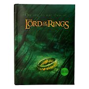 Herr der Ringe Notizbuch mit Leuchtfunktion One Ring To Rule Them All