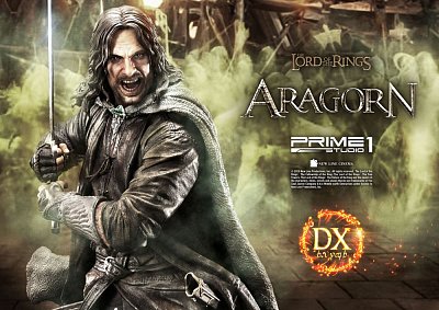 Herr der Ringe Statue 1/4 Aragorn Deluxe Version 76 cm