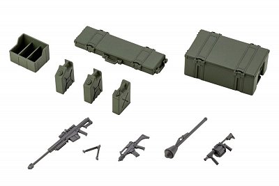 Hexa Gear Zubehör-Set für Plastic Model Kits 1/24 Army Container Set 8 cm