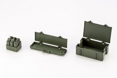 Hexa Gear Zubehör-Set für Plastic Model Kits 1/24 Army Container Set 8 cm