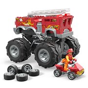 Hot Wheels Monster Trucks Mega Construx Bauset HW 5-Alarm Monster Truck