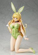 How Not to Summon A Demon Lord PVC Statue 1/4 Shera L. Greenwood Bare Leg Bunny Ver. 36 cm - Stark beschädigte Verpackung