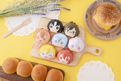 Idolish7 Fluffy Squeeze Bread Anti-Stress-Figuren 8 cm Sortiment (8) --- BESCHAEDIGTE VERPACKUNG